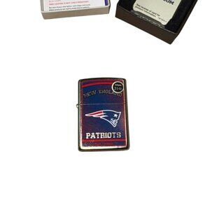 Zippo NFL New England Patriots Windproof Lighter, Est. 1960, Official Licensed P